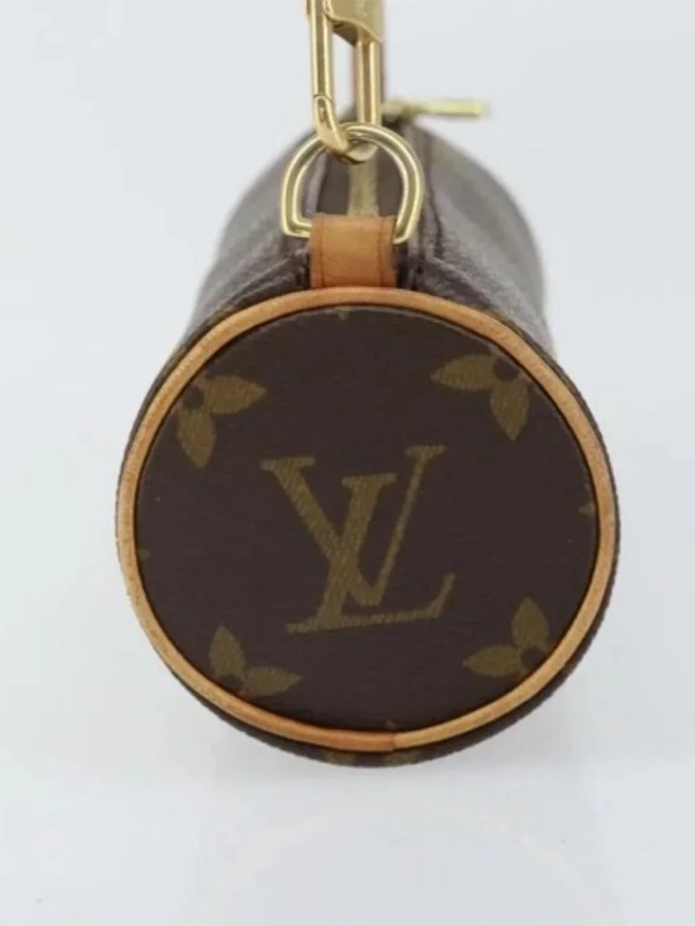 LOUIS VUITTON Monogram Papillon Pouch LV Auth - Picture 3 of 16